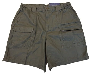 NWT Croft & Barrow Classic Twill Cargo Short 36 W 8.5 L Relaxed Green MSRP $36 - Picture 1 of 10