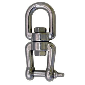 Type 316 Stainless Steel Eye/Jaw Swivel, 1/2" ( 13 MM ) - Picture 1 of 1