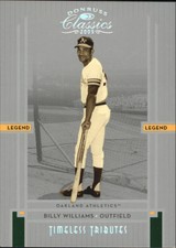 2005 (ATHLETICS) Donruss Classics Timeless Tributes Silver #226 Billy Williams