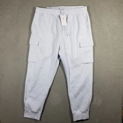 Nike Cargo Sweats Pants Jogger Sportswear Club CD3129-085 Men's XXL Slate Blue - Image 1 of 4