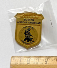 Boston African American National Historic Site Park Junior Ranger Plastic Badge
