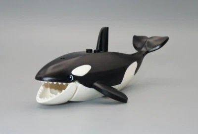 LEGO Nuevo Orca Ballena Agua Grande Océano Animal Asesino 60368 Barco Artico Foto 1 de 4