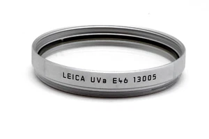 Near Mint Leica E46 UVa Filter (Silver) #43638 - Picture 1 of 6