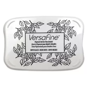 VersaFine Pad Inchiostro Pigmentato - Onyx Nero (Confezione da 1) - Foto 1 di 1