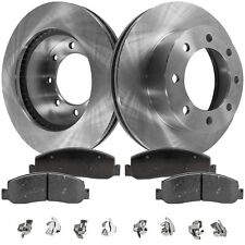 Brake Disc and Pad Kit For 2005-2007 Ford F-350 Super Duty Front