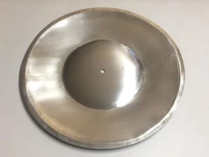 PAN35R: STAINLESS 35″ ROUND STAINLESS STEEL PAN W/ 1" LIP - Picture 1 of 4