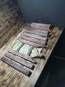 Wooden mat floor mat sidecar K750 M72 CJ BMW R71 Mat Tapis Alfombra Dnepr Ural - Picture 1 of 5