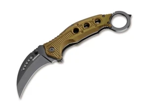 Böker Magnum Black Scorpion Karambit Taschenmesser 440A Taktisch EDC - 01MB713 - Bild 1 von 8