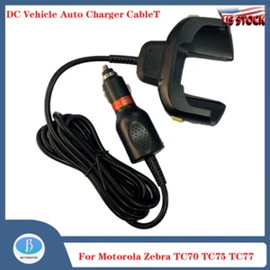 DC Vehicle Auto Charger Cable for Motorola Zebra TC70 TC75 TC72 TC77 TC75X - Picture 1 of 12