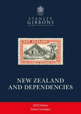 Stanley Gibbons Commonwealth Stamp Catalogue New Zealand Color Price Guide 2022 - Image 1 of 4
