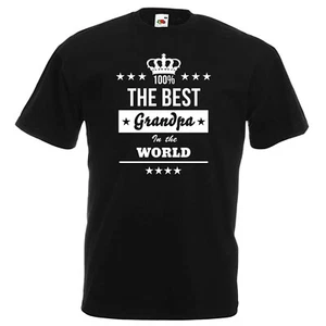 El mejor abuelo del mundo camiseta abuelo día camiseta regalo para abuelo - Imagen 1 de 2