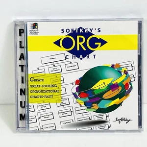 Softkey's ORG Chart 1996 PC CD-ROM for Windows - Photo 1/5
