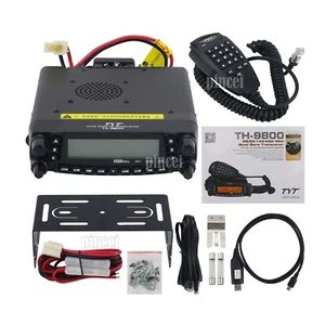 TYT TH-9800 PLUS 50W Quad Band Transceiver Mobile Radio with Programming Cable - Bild 1 von 10