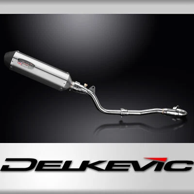 Silenciador de escape acero inoxidable X-Oval de 13,5" Kawasaki KLX250H 06-07 KLX250S 09-20 Foto 1 de 4