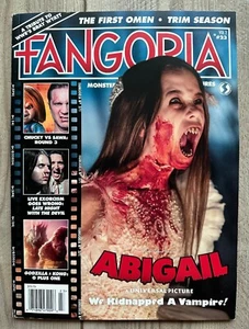 FANGORIA Volume 2 Issue 23 HORROR Magazine ABIGAIL First Omen TRIM SEASON Chucky - Picture 1 of 1