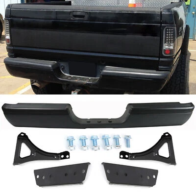 Complete Rear Step Bumper Assembly For 1994-2002 Dodge Ram 1500 2500 3500 Pickup Foto 1 de 4