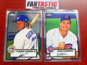 2021 Topps Chrome Platinum Anniversary Edition Base Card YOU PICK #1-250 inc RC - Picture 1 of 2