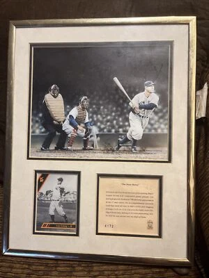 Lou Gehrig "The Iron Horse" Lithograph & Card in Matted  New York Yankees 11 X14 — 第 1/4 张图片