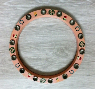 Geburtstagskranz Kerzenkranz Kindergeburtstag Feier Kerzenhalter Holz 14 Kerzen - Bild 1 von 3