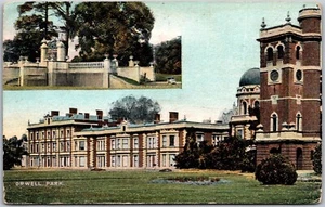 Postcard Orwell Park UK Dual View Estate In The Village of Nacton Ipswitch - Bild 1 von 2