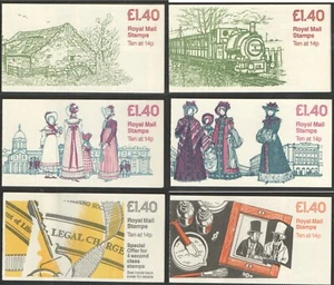 FM1 to FM6 £1.40 folded counter booklets. Each sold separately. - Picture 1 of 13