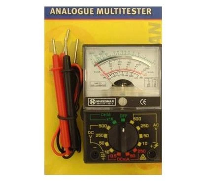 MARKSMAN POCKET SIZE ANALOGUE MULTI METER MULTI TESTER / MULTIMETER MULTITESTER