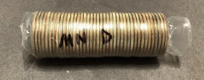 2005 D MINNESOTA STATE QUARTER US MINT BANK ROLL BU UNCIRCULATED - Image 1 of 2