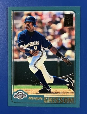 2001 Topps Baseball Marquis Grissom Milwaukee Brewers #38 - Image 1 of 2