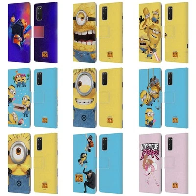 FUNDA LIBRO OFICIAL DESPRECIABLE ME 4 GRÁFICOS CUERO PARA TELÉFONOS SAMSUNG 1 Foto 1 de 4