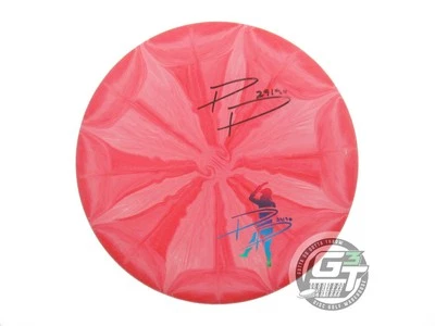 NOS Dynamic Discs [PIERCE] Prime Burst Deputy 175g Red SIGNED Putter Golf Disc - Image 1 of 2