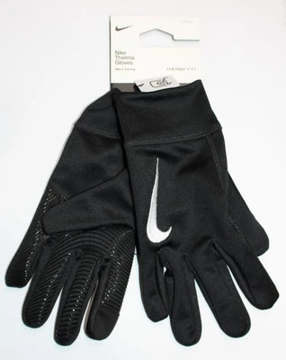 NUEVO CON ETIQUETAS Nike Therma-FIT Entrenamiento Para hombres XL Negro Guantes Compatible con Pantalla Táctil Foto 1 de 4