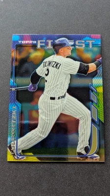 2014 Topps Finest #80 Troy Tulowitzki Rockies - Image 1 of 2