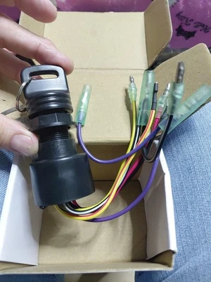 87-17009A5 87-17009A2 船用点火开关替换件适用于水星水手... — 第 1/2 张图片