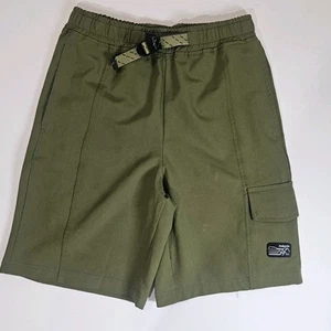Avalanche Shorts Boys Large 14/16 Green Black Logo Hiking Outdoor Gorpcore Style - Picture 1 of 5