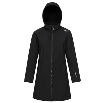 CMP Damen Softshelljacke Zip Hood Softshell Coat 3A08326 Schwarz - Bild 1 von 4