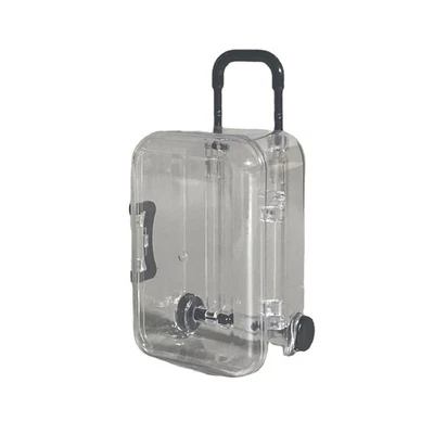 Portabele Clear Small Suitcases Organizers Box for Small Items and Accessories - Image 1 of 4