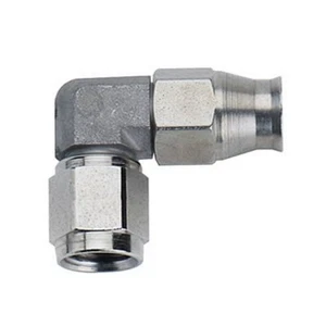 Fragola Reusable Steel Hose End x 90 Degree | -4AN | Forged - Imagen 1 de 3
