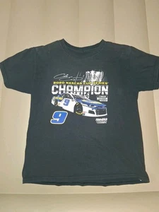 Chase Elliott 2020 NASCAR Cup Series Champion Youth Medium Graphic Tee Hendrick - Picture 1 of 2