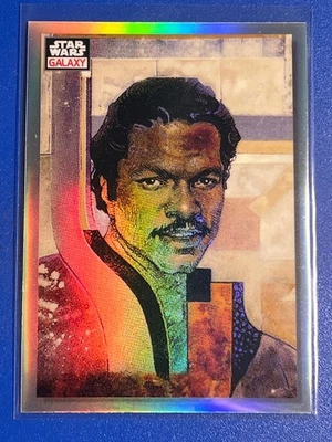 Topps Star Wars Galaxy Chrome 23 Refractor Lando Calrissian #43 - Image 1 of 3