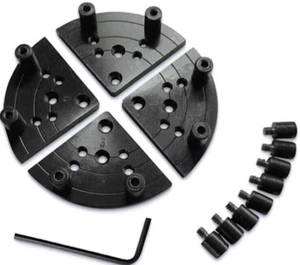PIATTO PIATTAFORMA PER MANDRINO A 4 GRIFFE TORNIO DA LEGNO PLATEU TORNITURA - Imagen 1 de 5
