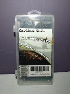 104pcs Fishing Lure Kit Set Includes Hard Crank Bait with Treble Hooks,Soft Plas - Picture 1 of 5