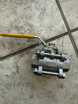 SHARPE CF8M 3/4"  BALL VALVE Stainless - Image 1 of 4