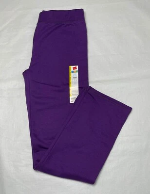 Girls Hanes Open Leg Fleece Sweat Pants-XS-S-M-L-XL - Image 1 of 2