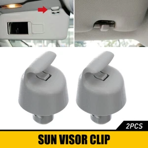 FOR NISSAN MURANO ALTIMA PATHFINDER MAXIMA DRIVER PASSENGER + VISOR SUN CLIP USA - Bild 1 von 10