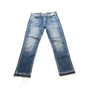 New AMO Babe Slim Fit High Rise Ankle Jeans Something Blue Size 31 - Picture 1 of 10