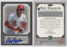 2006 Fleer Greats of the Game Auto Dave Concepcion #23 Auto