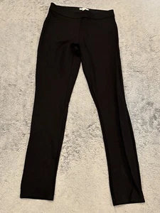 Max Studio Pull On Pants Womens Small Legging Black Stretch Casual Minimalist - Picture 1 of 6