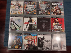 Lot of 12 Sony PlayStation 3 PS3  Final Fantasy ,Grand Theft, SkyRim, etc. etc.