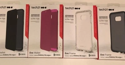 Tech21 Evo Frame & Wallet Cases for Samsung Galaxy S6 Edge+  - Image 1 of 4