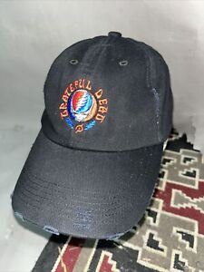 Grateful Dead Peloton Distressed Adjustable Strap Black 2020 Baseball Cap Hat